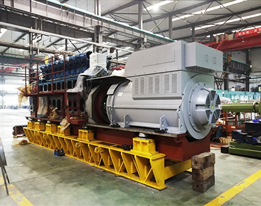 贵州省盘州红达瓦斯电站项目配4台公海彩船66006极高压1550KW/10.5KV