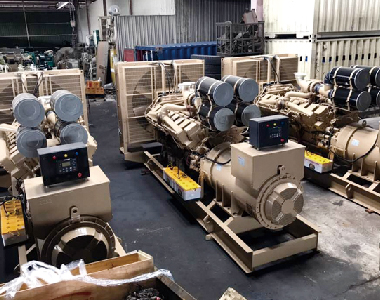 东南亚某金矿项目（康明斯配公海彩船660010台1000KW发电机）